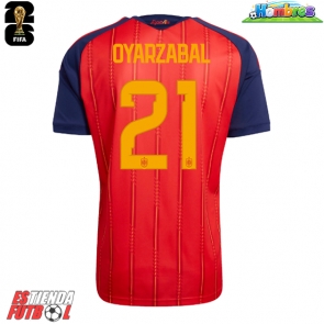 España Mikel Oyarzabal #21 Primera Equipación Mundial 2026 Manga Corta